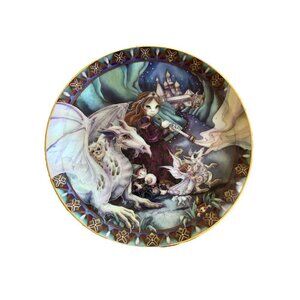 Jody Bergsma “Follow Your Dreams” Vintage Collectors Plate 1994 Reco Dragon